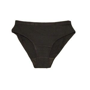 Knix Women’s Essential Cotton Modal Bikini Panties Size XS Black “No Leak Proof